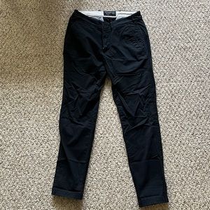 Abercrombie 30 x 30 Super Slim Black Pants